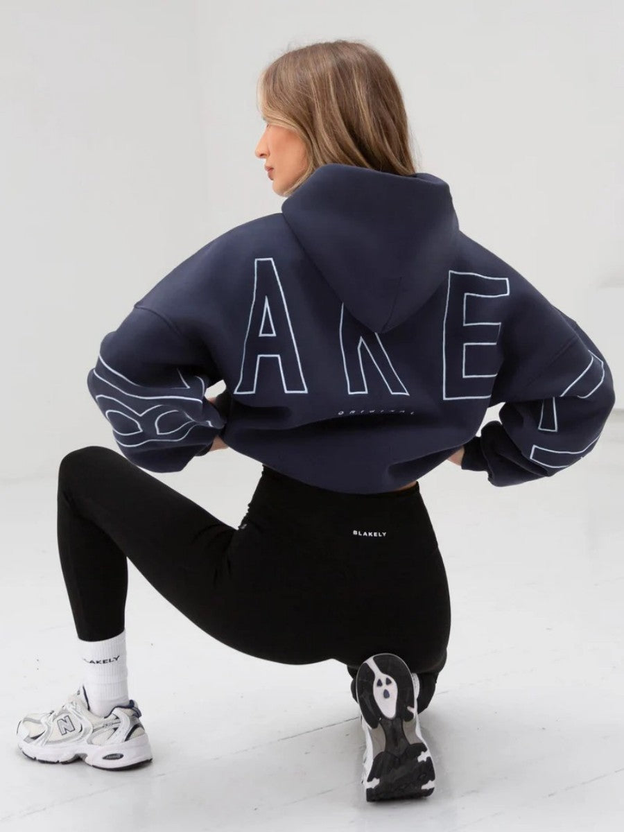 Printed Hooded Sweatshirt