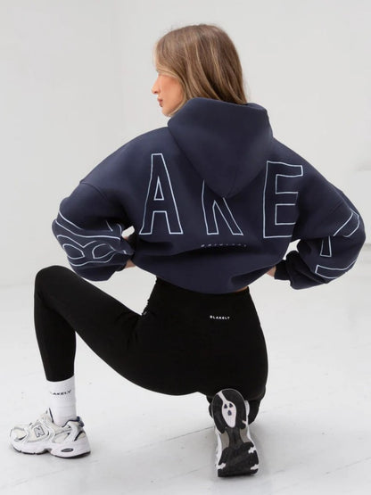Printed Hooded Sweatshirt
