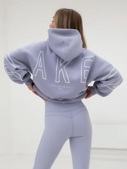 Printed Hooded Sweatshirt