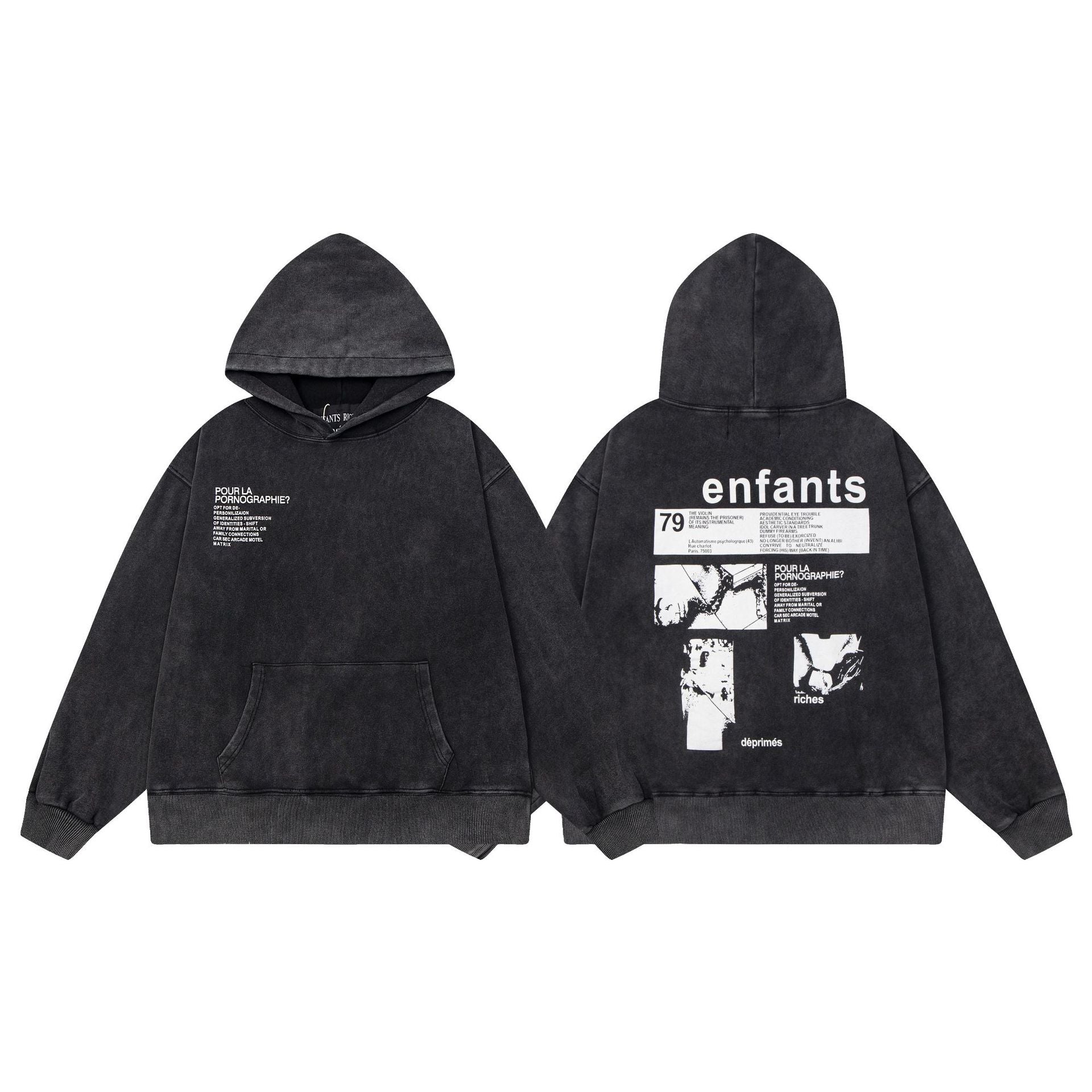 Printed Hoodie