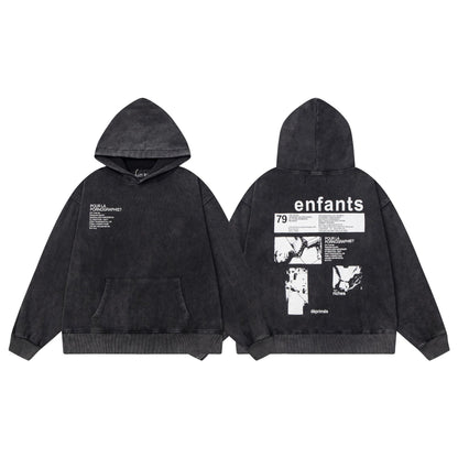 Printed Hoodie