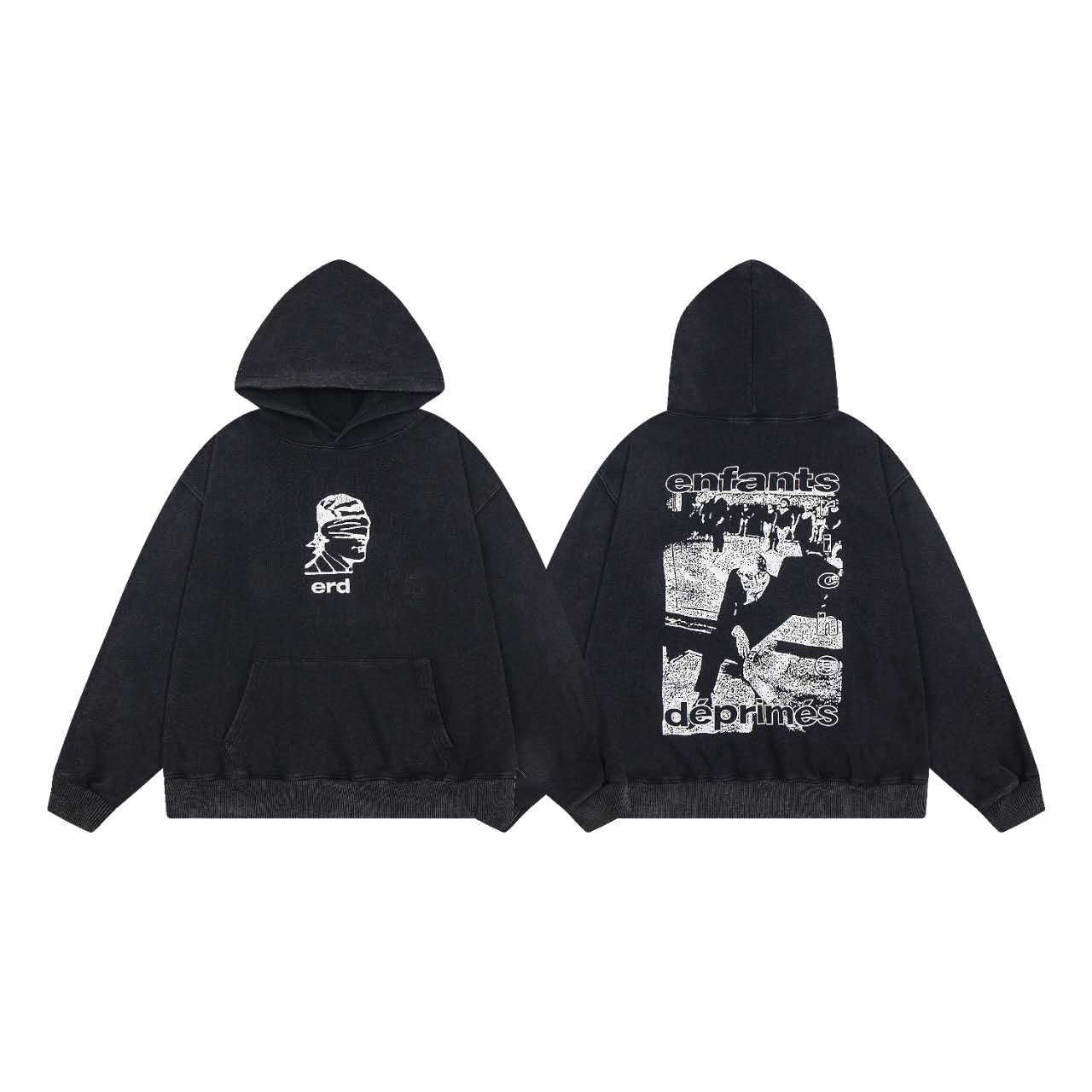 Printed Hoodie