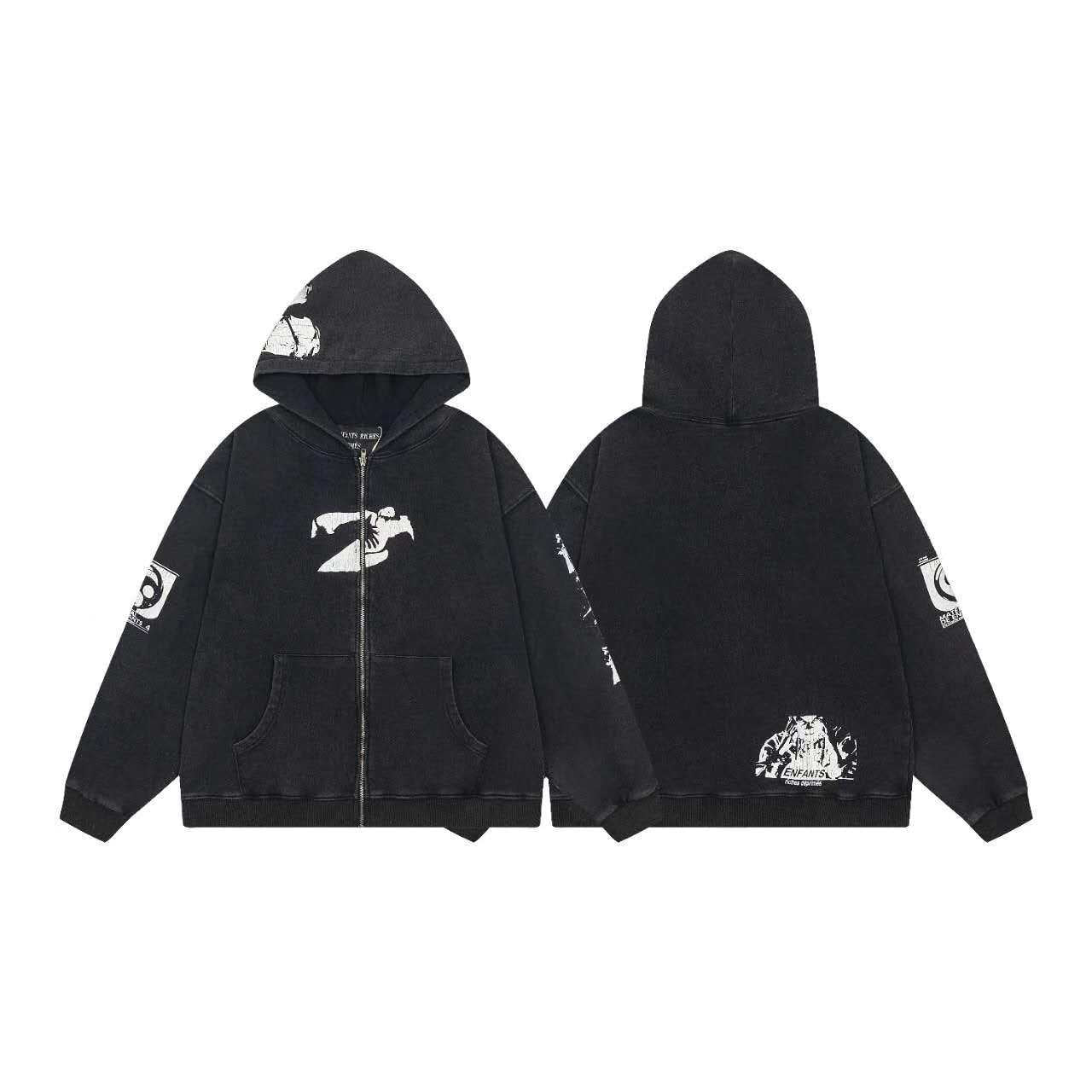 Printed Hoodie