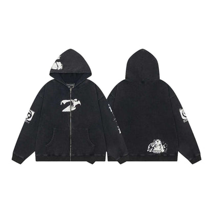 Printed Hoodie
