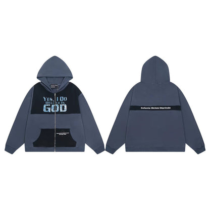 Printed Hoodie