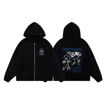 Printed Hoodie