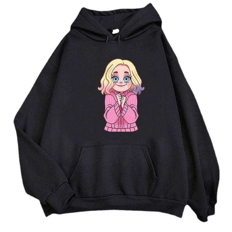 printed hoodie