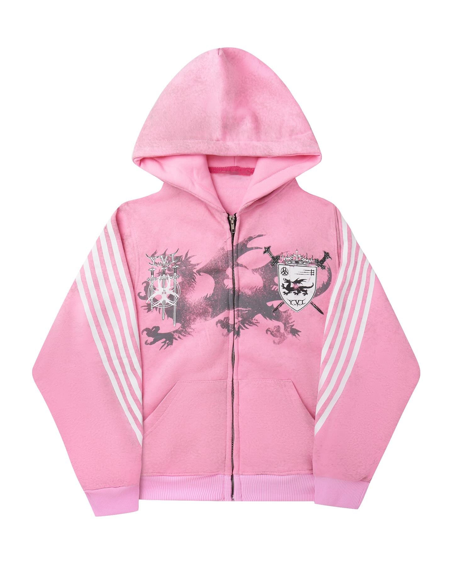 Printed Hoodie Sweatshirt