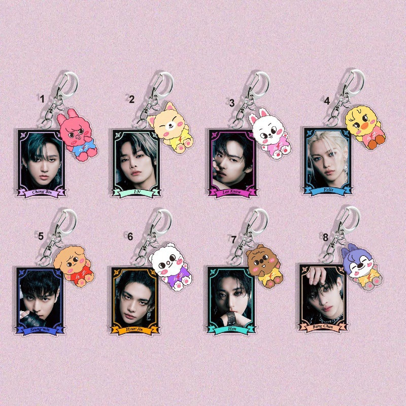 Printed Keychain Charm