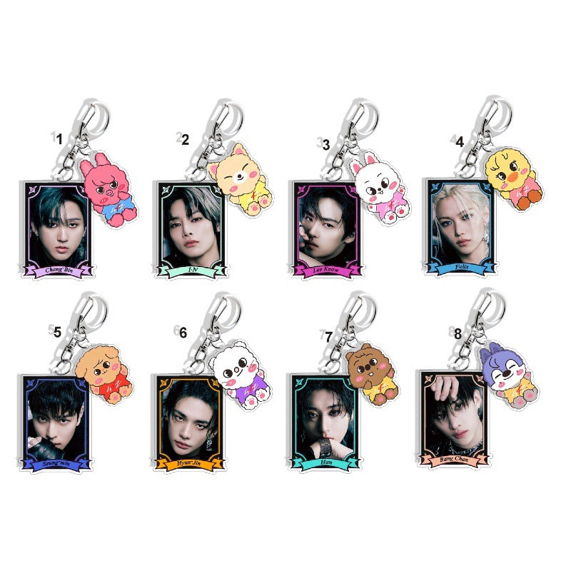 Printed Keychain Charm