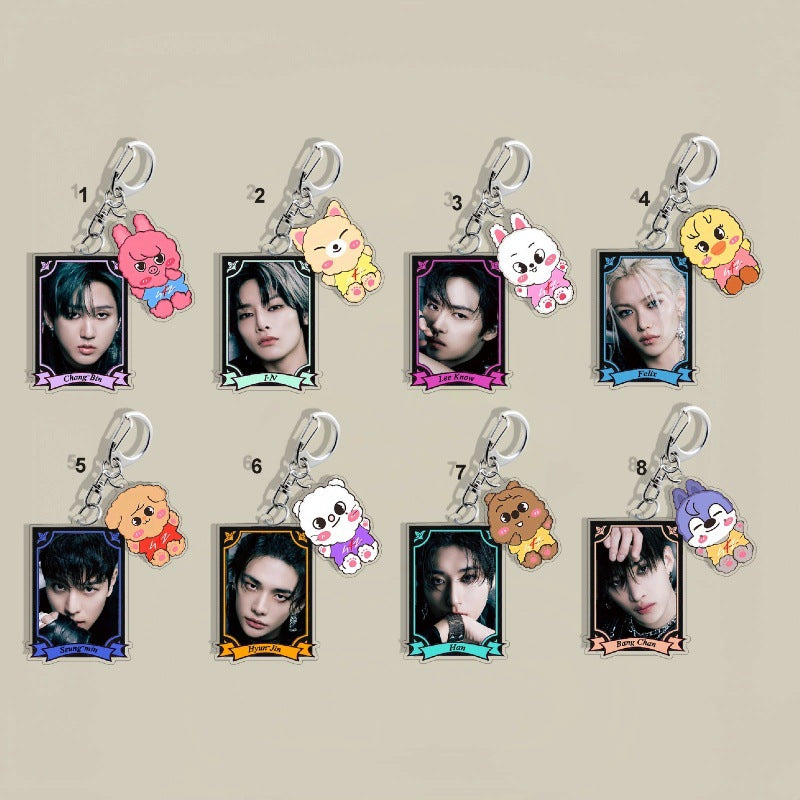 Printed Keychain Charm