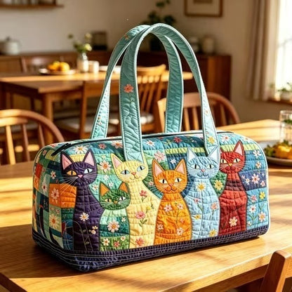 Printed lady's yoga bag