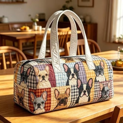 Printed lady's yoga bag