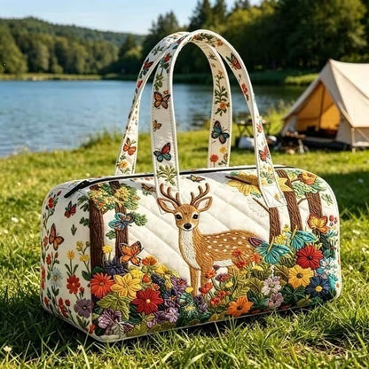 Printed lady's yoga bag