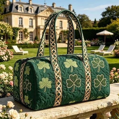 Printed lady's yoga bag