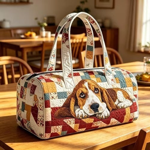 Printed lady's yoga bag