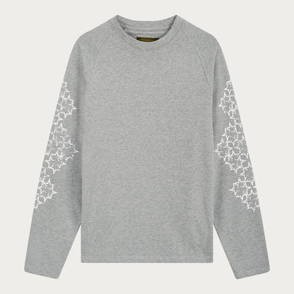 Printed Long Sleeve Streetwear Top