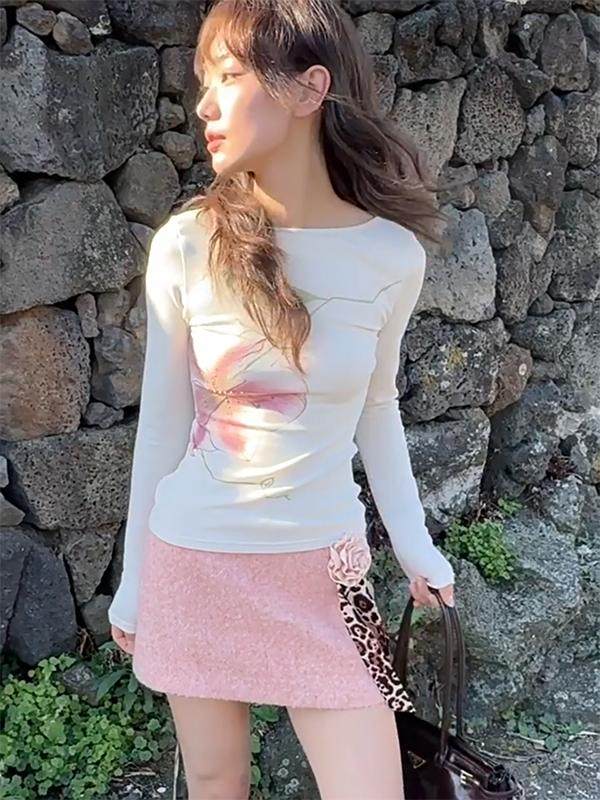 Printed long sleeve