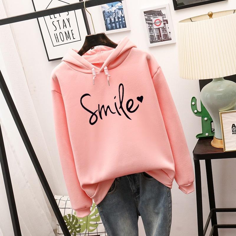 Printed loose sweater