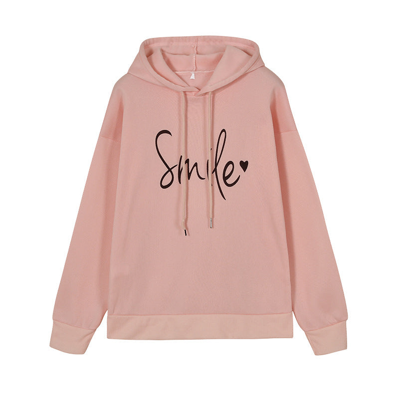 Printed loose sweater