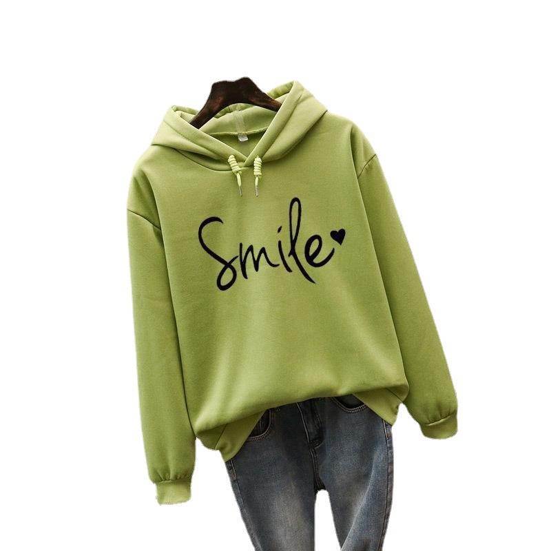 Printed loose sweater