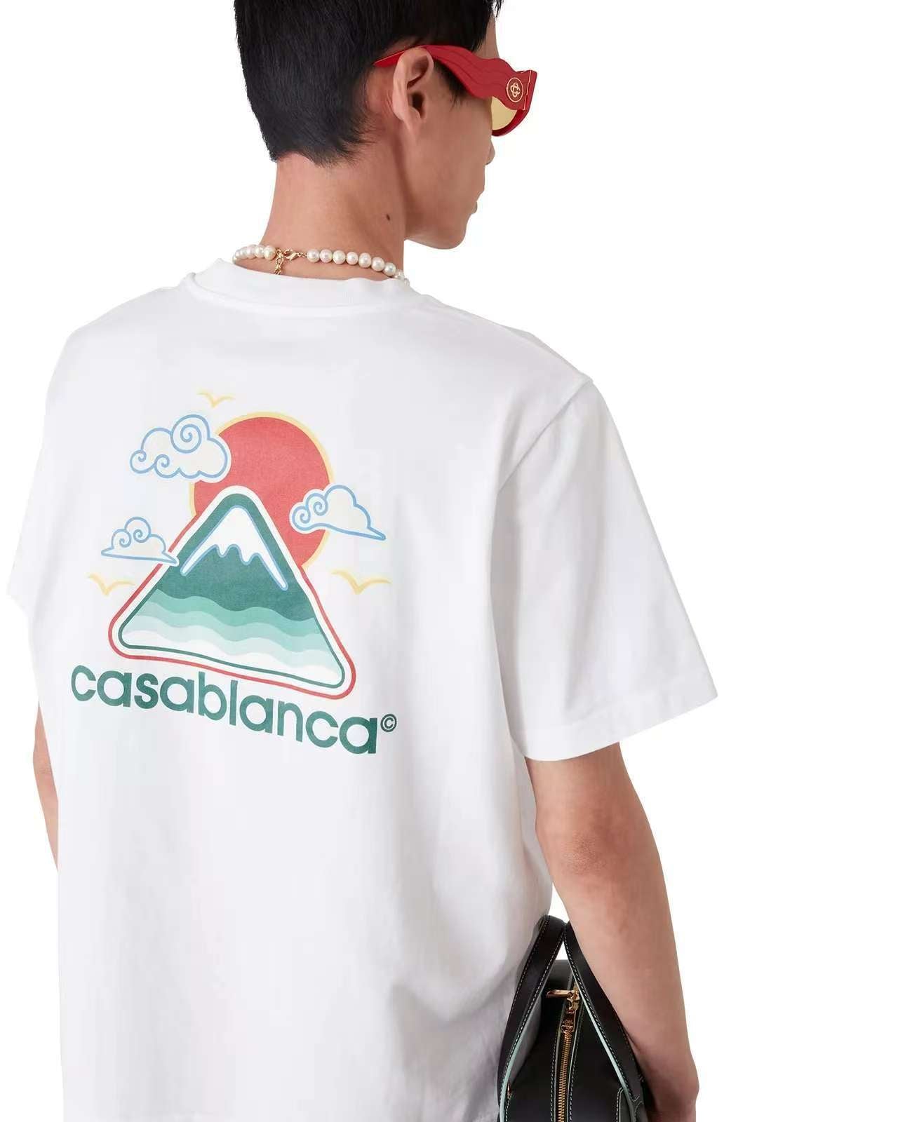 Printed Men's and Women's Loose Short-Sleeved T-Shirt