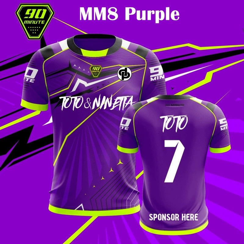 Printed Men's Training Football Jersey