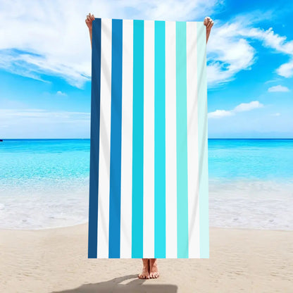 Printed Microfiber Beach Bath Towel