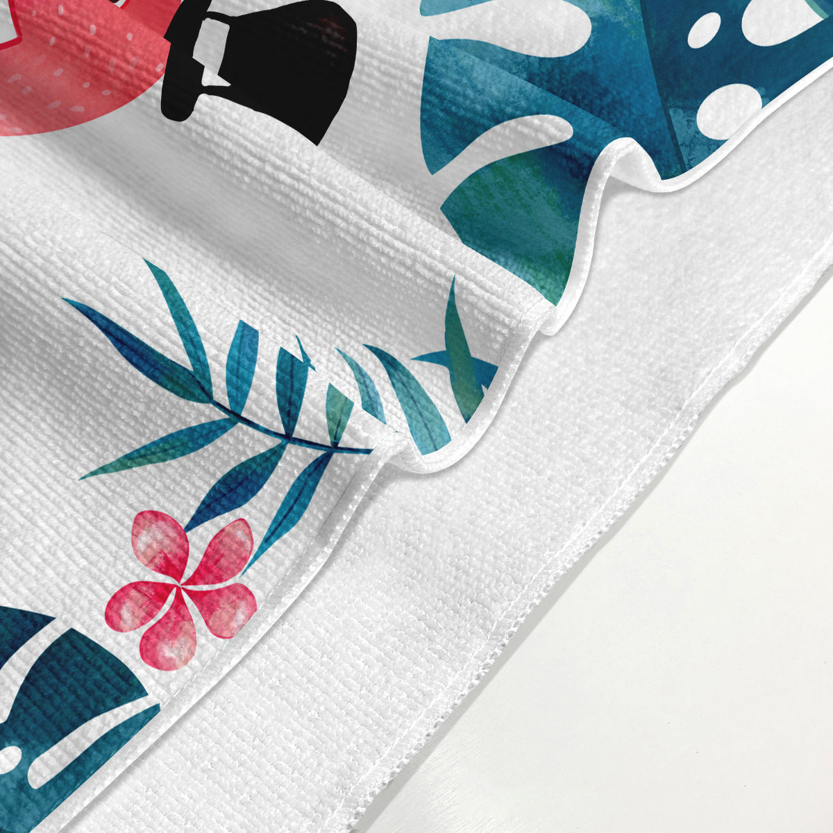 Printed Microfiber Beach Bath Towel