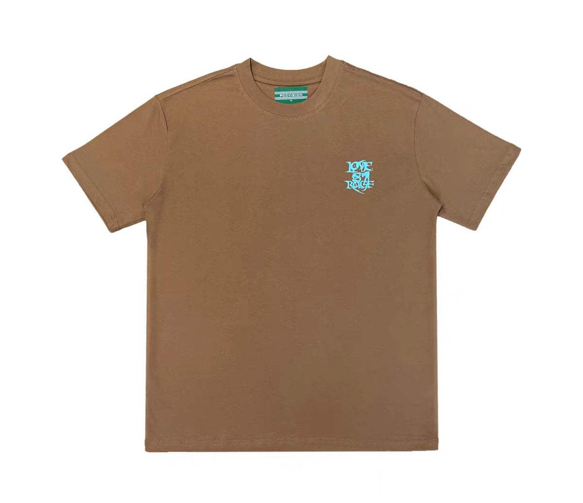 Printed multi-color short-sleeved loose T-shirt