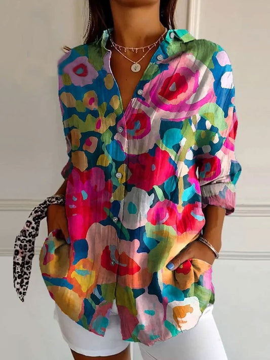 Printed Pattern Printed 3D Shirt