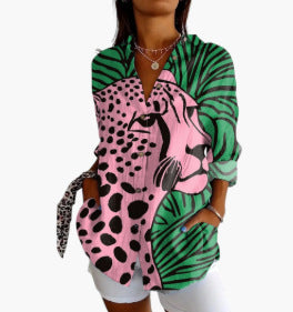 Printed Pattern Printed 3D Shirt