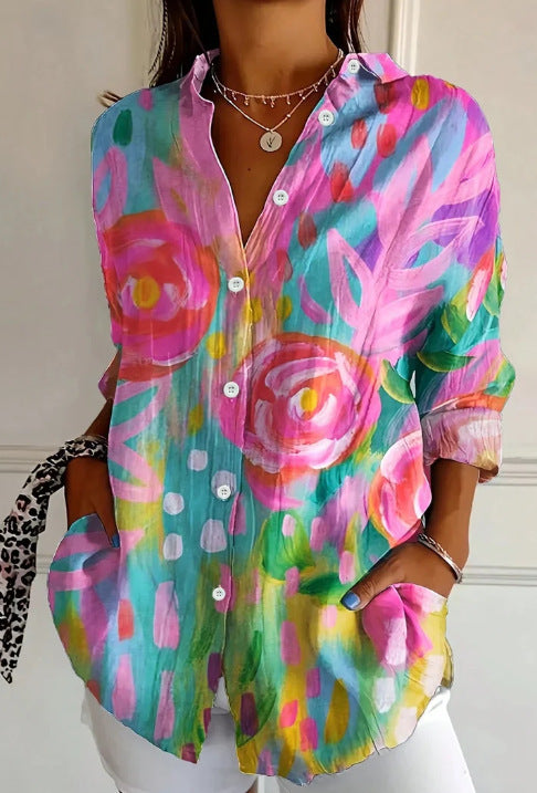 Printed Pattern Printed 3D Shirt