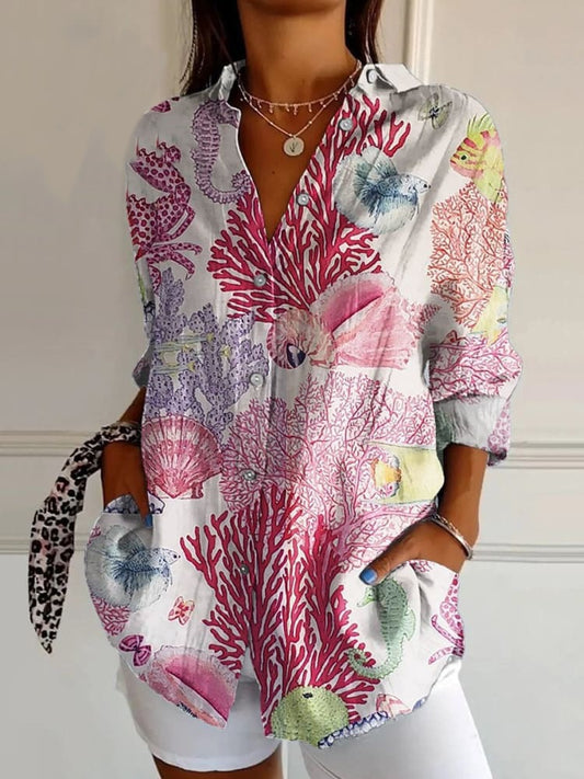 Printed Pattern Printed 3D Shirt