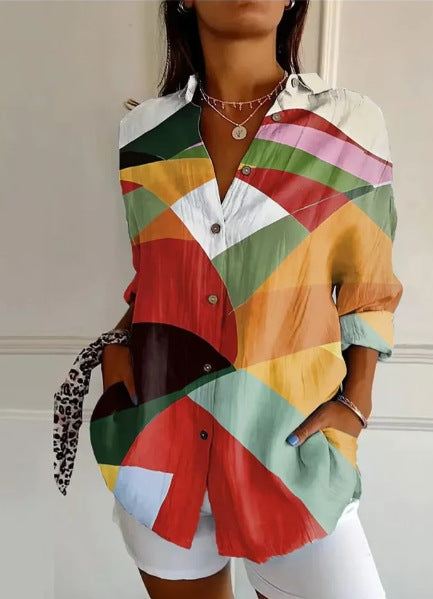 Printed Pattern Printed 3D Shirt