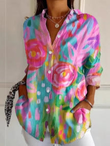 Printed Pattern Printed 3D Shirt