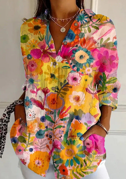 Printed Pattern Printed 3D Shirt