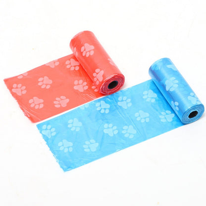 Printed pet waste bag
