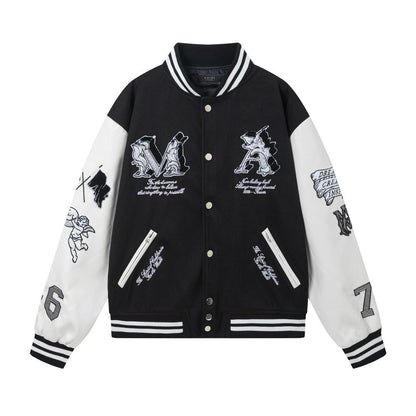Printed Pilot Casual Jacket