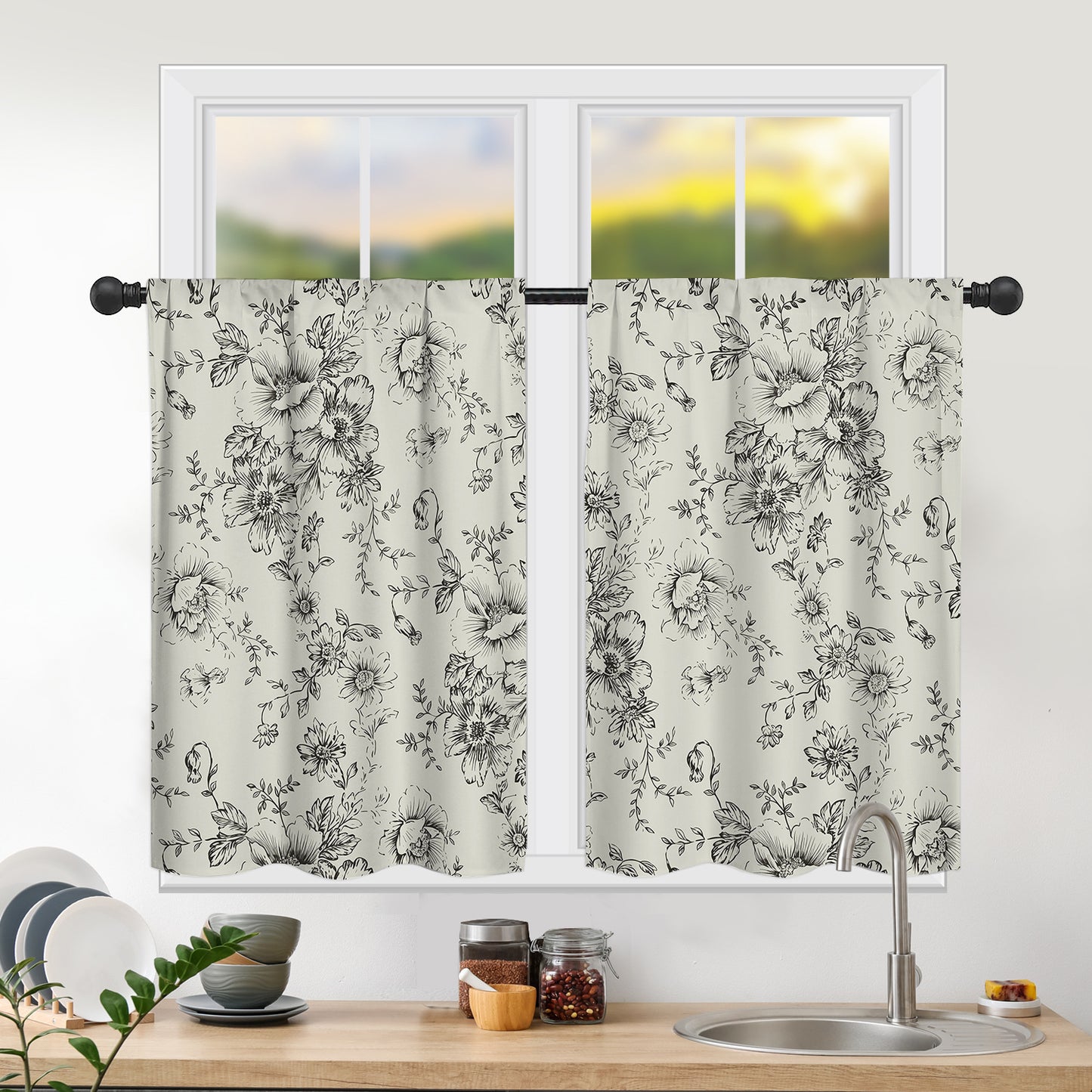 Printed Polyester Curtains