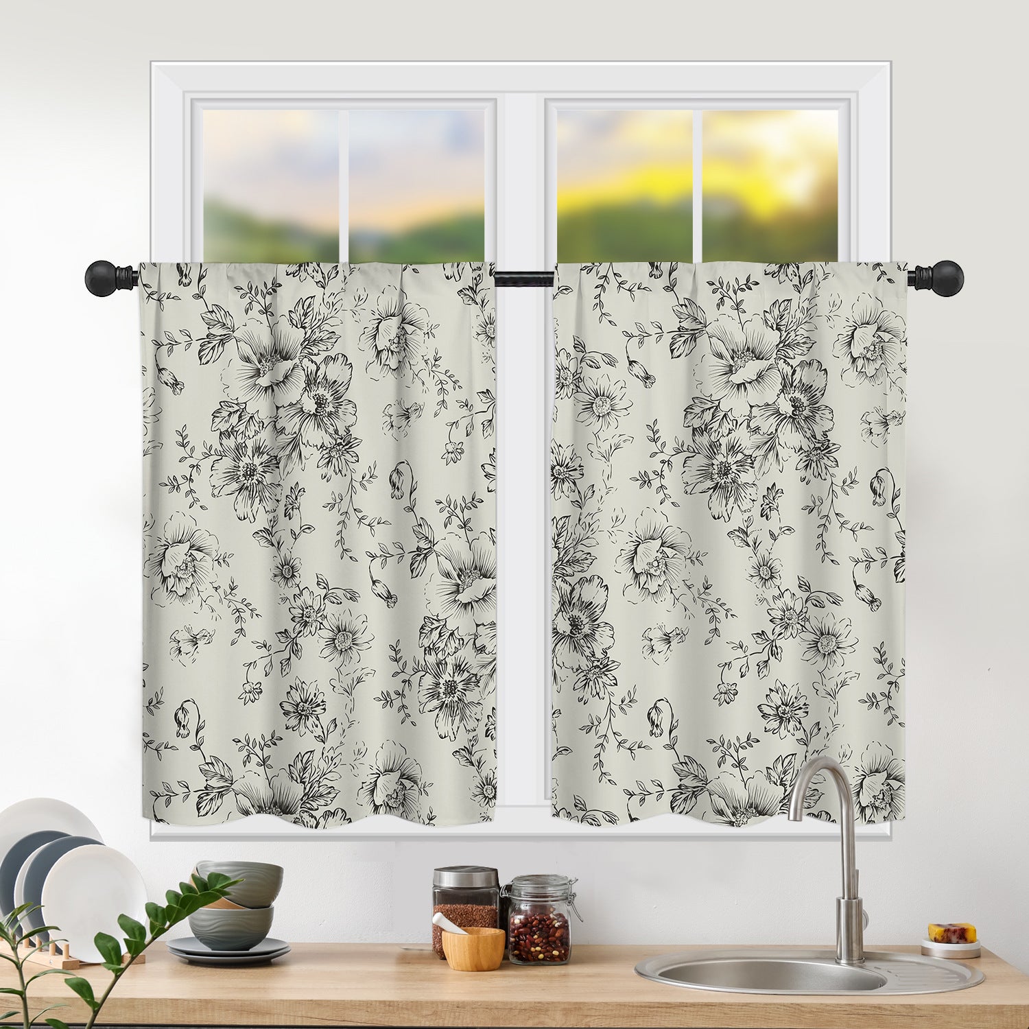 Printed Polyester Curtains