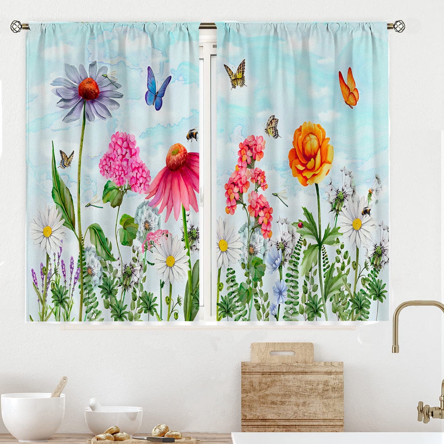 Printed Polyester Curtains