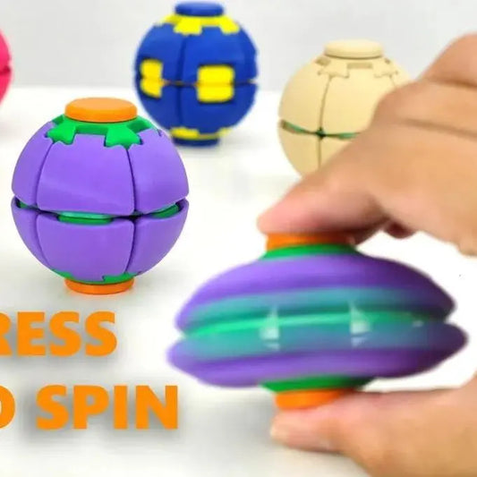 Printed pressure relief ball