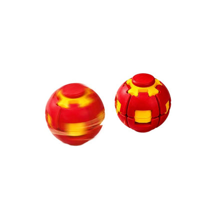 Printed pressure relief ball