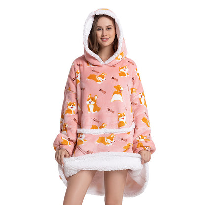 Printed Pullover Sweatshirt