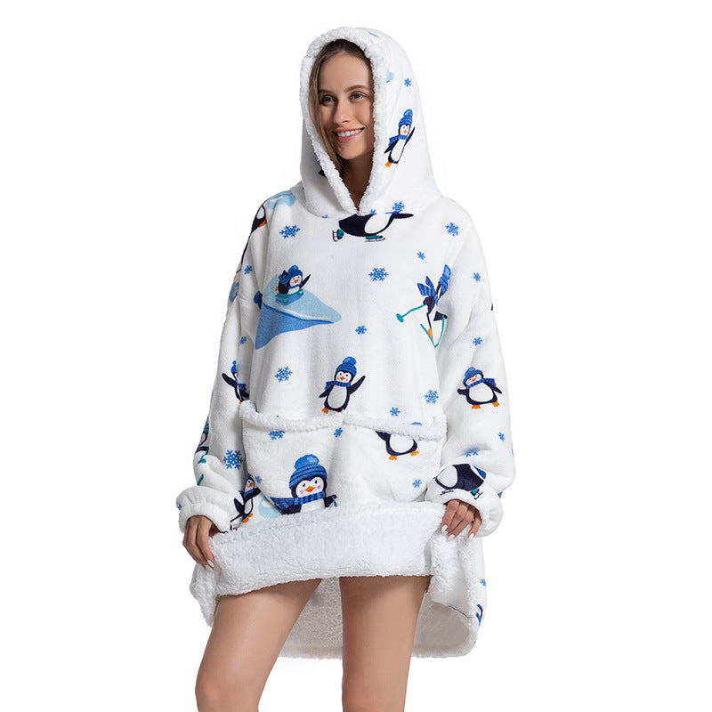 Printed Pullover Sweatshirt