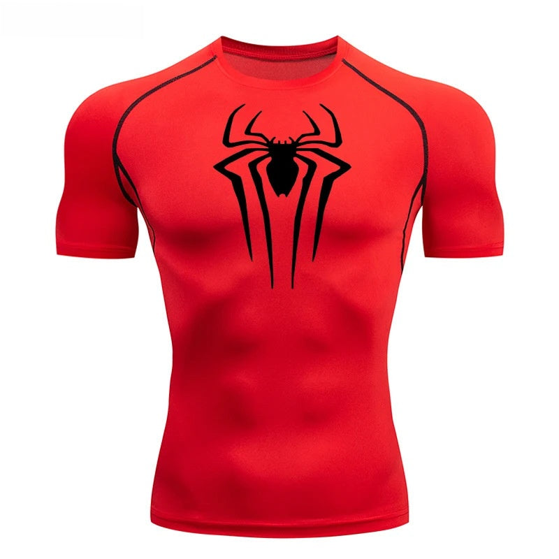 Printed Quick-Dry Fitness T-Shirt