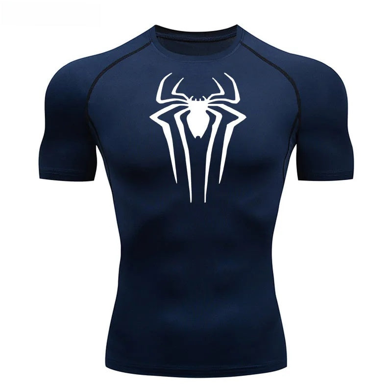 Printed Quick-Dry Fitness T-Shirt