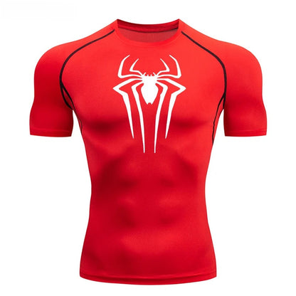 Printed Quick-Dry Fitness T-Shirt