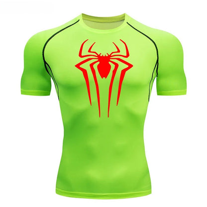 Printed Quick-Dry Fitness T-Shirt